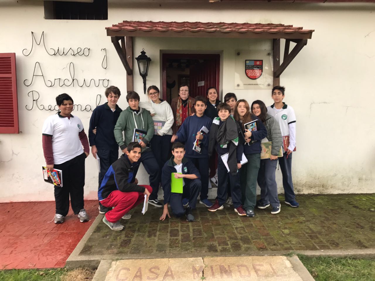 Visita al museo y archivo regional de Nueva Helvecia