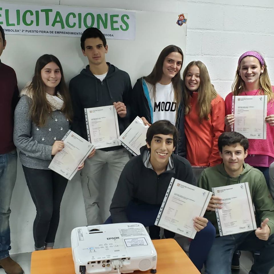 Entrega de diplomas de Inglés