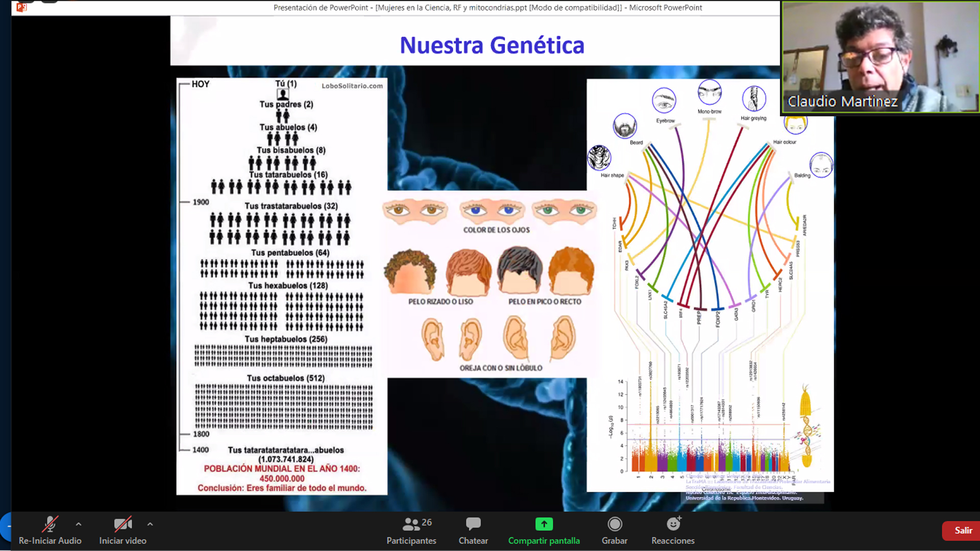 Charla de ADN