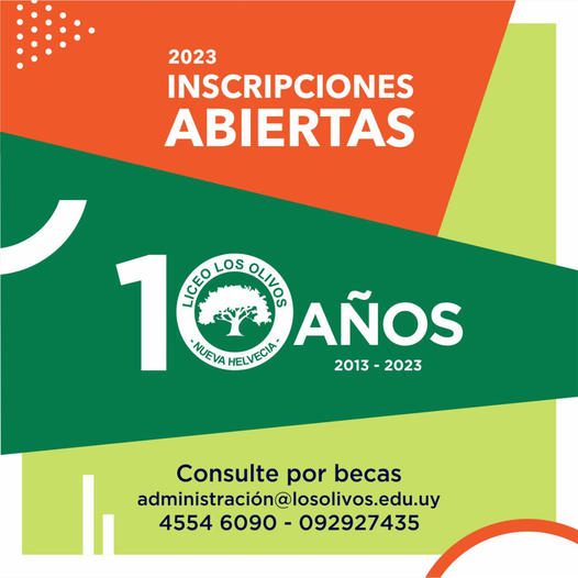 Abrimos las inscripciones 2023 en el Liceo Los Olivos