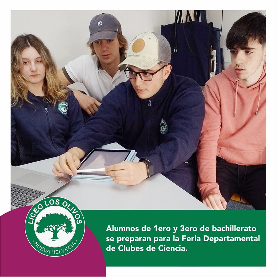 Alumnos se preparan para la 37º Feria Departamental de Clubes de Ciencia