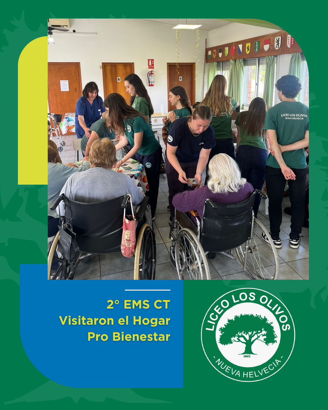 2° EMS CT visitó el Hogar Pro Bienestar