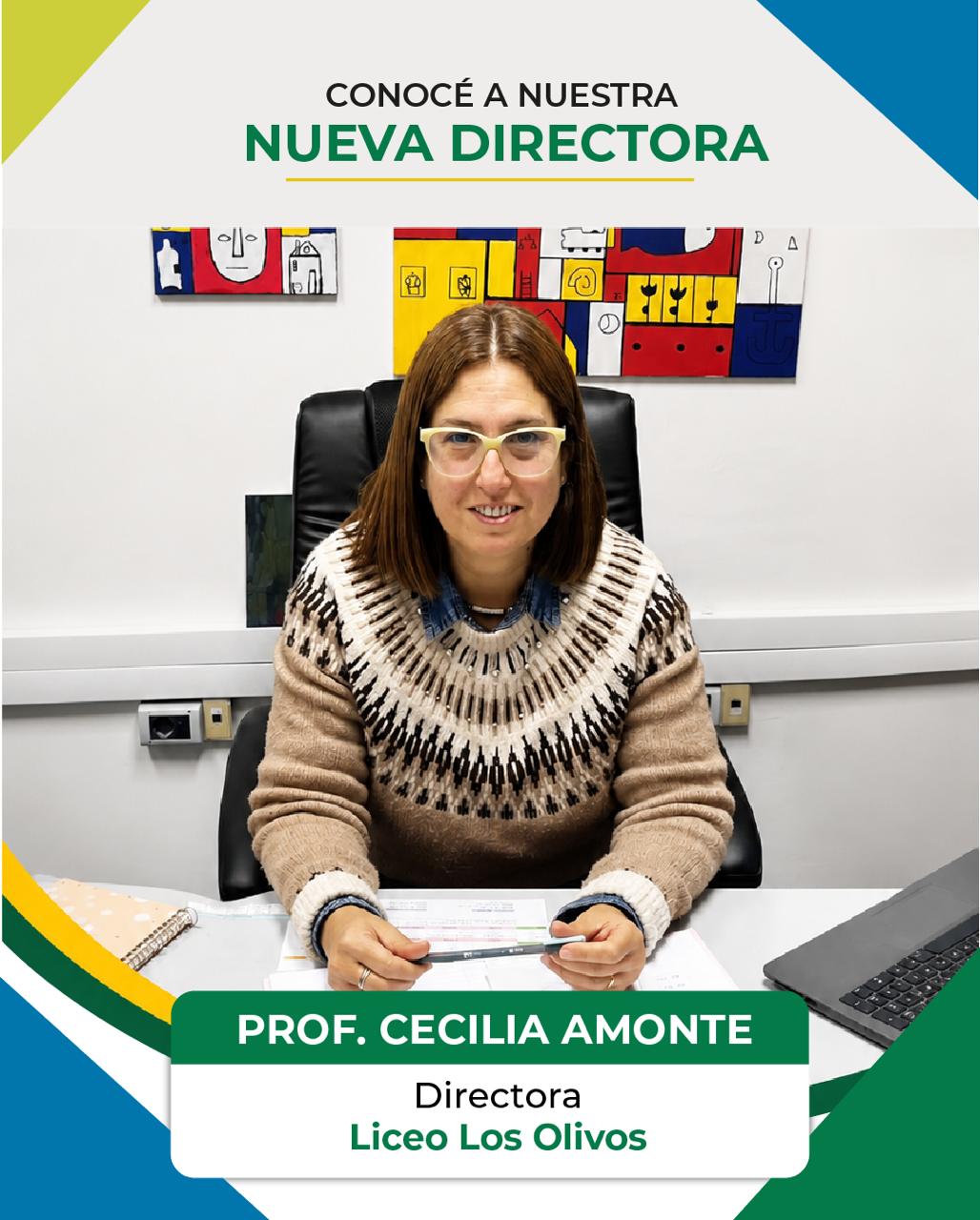 Nueva Directora: Cecilia Amonte