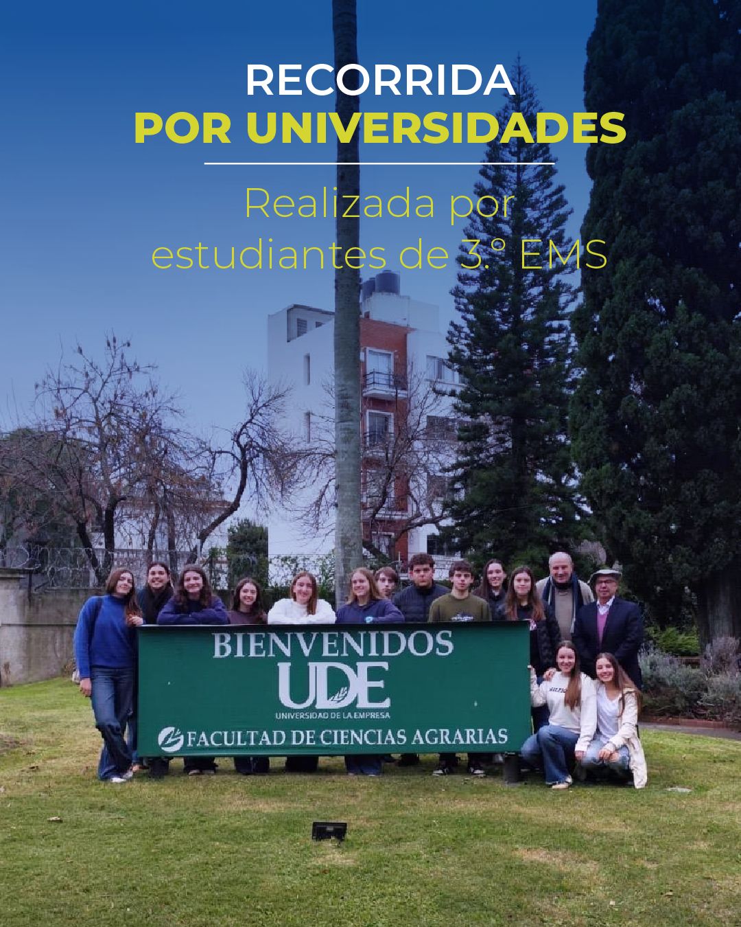 Estudiantes de 3.º EMS recorren universidades