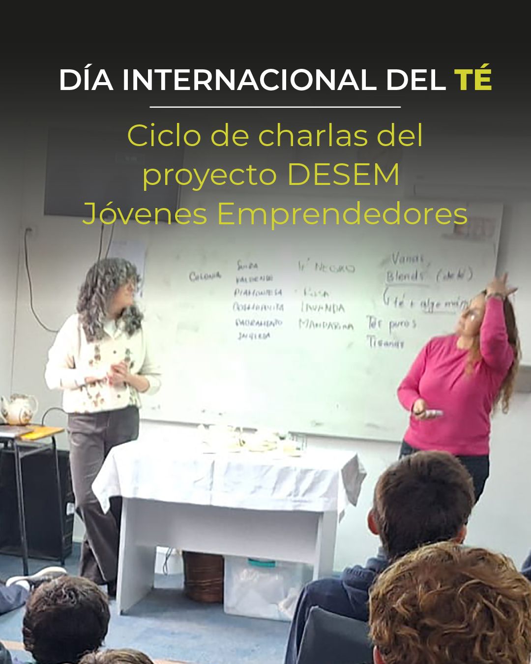 Encuentro sobre la cultura del té y el espíritu emprendedor