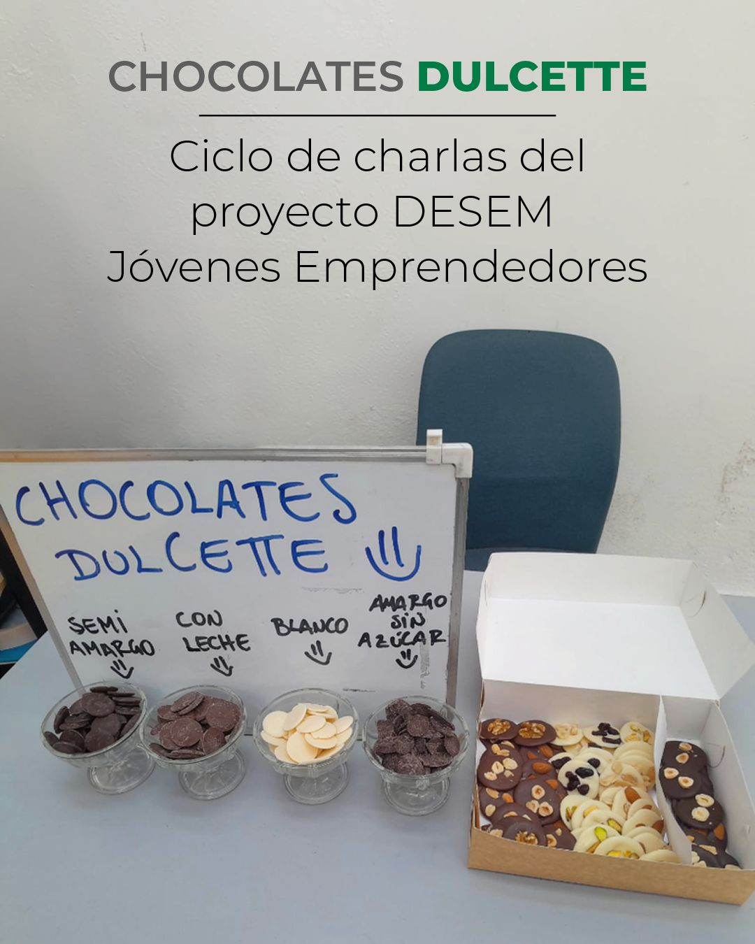 Enriquecedora charla junto al emprendimiento Dulcette